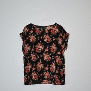 floral blouse